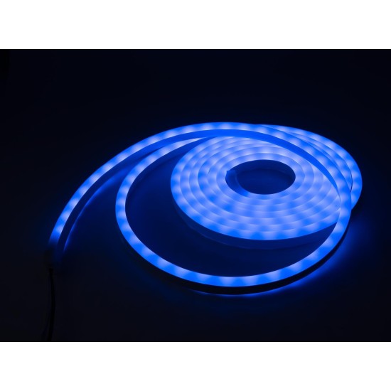 EUROLITE LED Pixel Neon Flex RGB 12V - 5m Tubo Flessibile con Telecomando IR