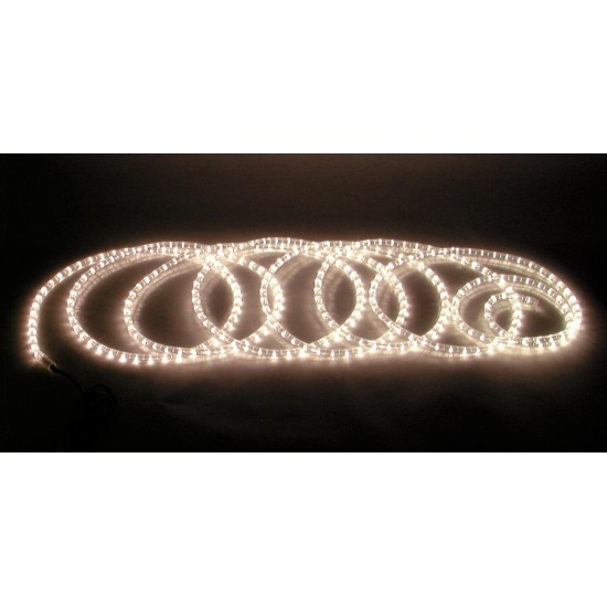 EUROLITE RUBBERLIGHT RL1-230V Tubo Luminoso Trasparente 9m per Illuminazione Esterna