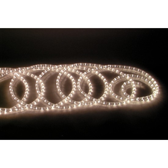 EUROLITE RUBBERLIGHT RL1-230V Tubo Luminoso Trasparente 9m per Illuminazione Esterna