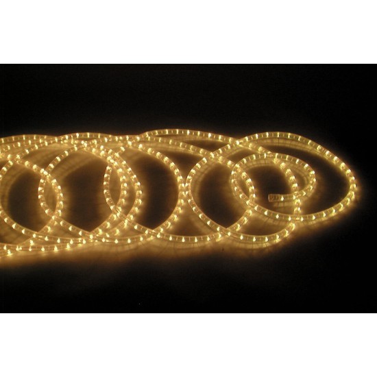 EUROLITE Rubberlight RL1-230V Giallo 9m – Tubo Flessibile per Illuminazione Decorativa