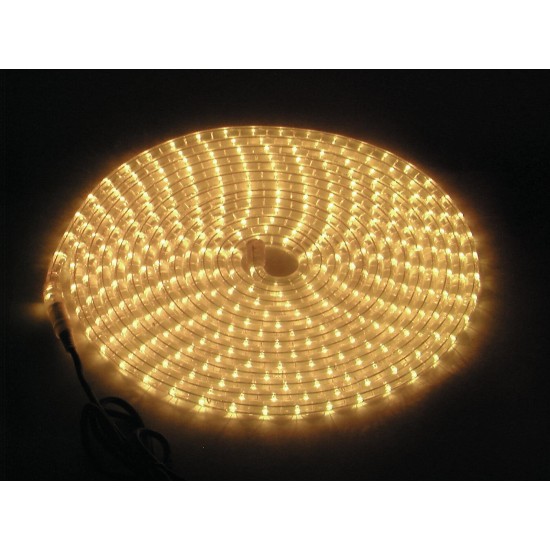 EUROLITE Rubberlight RL1-230V Giallo 5m - Tubo LED Decorativo Flessibile per Esterni
