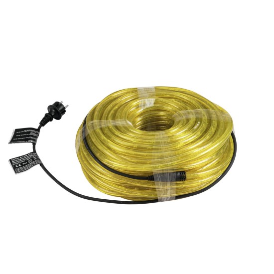 EUROLITE RL1-230V Tubo Luminoso Giallo 44m - Illuminazione Decorativa Flessibile IP44
