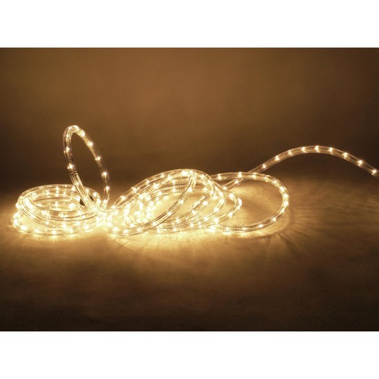 EUROLITE RL1-230V Tubo Luminoso Giallo 44m - Illuminazione Decorativa Flessibile IP44