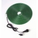 EUROLITE Rubberlight RL1 Verde 5m - Tubo LED Flessibile per Illuminazione Decorativa e Esterni
