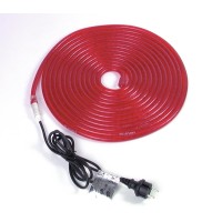EUROLITE Rubberlight RL1 5m Rosso - Tubo Flessibile per Illuminazione Decorativa