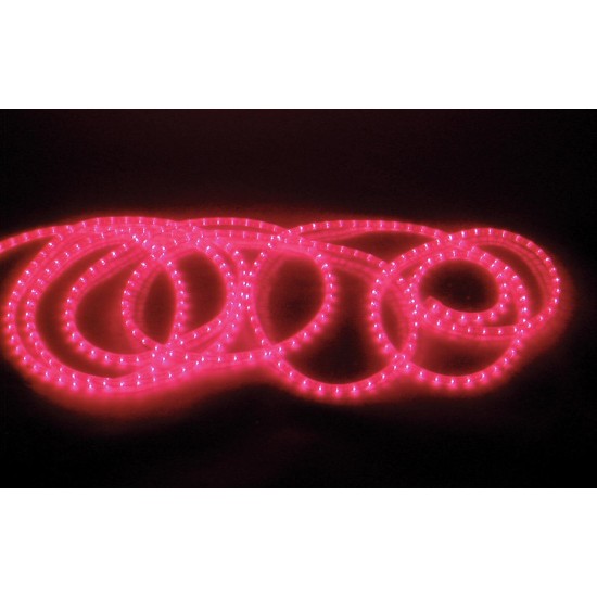 EUROLITE Rubberlight RL1 5m Rosso - Tubo Flessibile per Illuminazione Decorativa