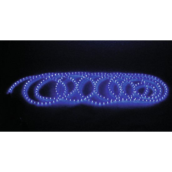 EUROLITE Rubberlight RL1 230V Blu 5m - Tubo Flessibile LED per Illuminazione Decorativa