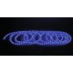 EUROLITE Rubberlight RL1 230V Blu 5m - Tubo Flessibile LED per Illuminazione Decorativa