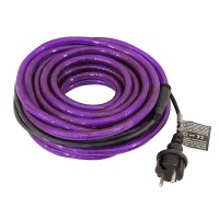 EUROLITE Rubberlight RL1 230V 9m Viola/Fucsia - Illuminazione Decorativa Flessibile per Esterni