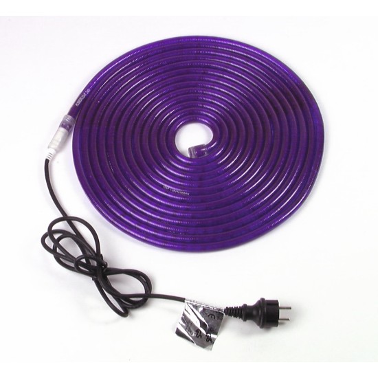 EUROLITE Rubberlight RL1-230V: Tubo Luminoso LED Viola/Fucsia 5m per Effetti Scenografici