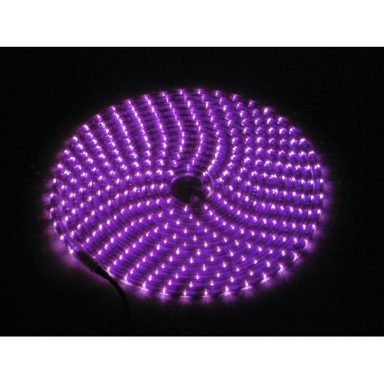 EUROLITE Rubberlight RL1-230V: Tubo Luminoso LED Viola/Fucsia 5m per Effetti Scenografici