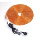 EUROLITE RUBBERLIGHT RL1-230V Arancione 9m - Tubo Flessibile per Illuminazione Decorativa