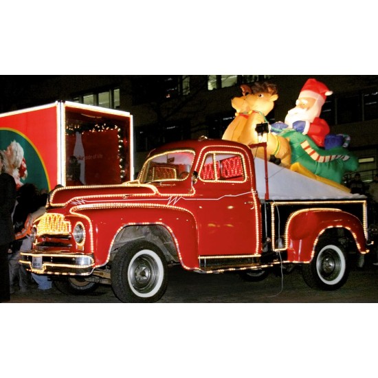 EUROLITE Rubberlight RL1-230V Arancione 44m - Tubo Flessibile per Illuminazione Decorativa