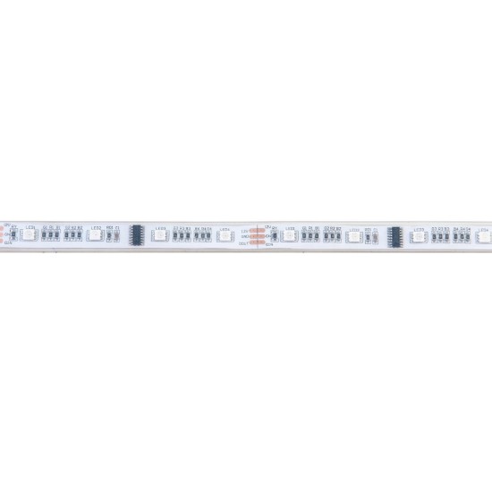 EUROLITE LED IP Pixel Strip 160 RGB 5m 12V - Striscia LED Digitale con Effetti DMX