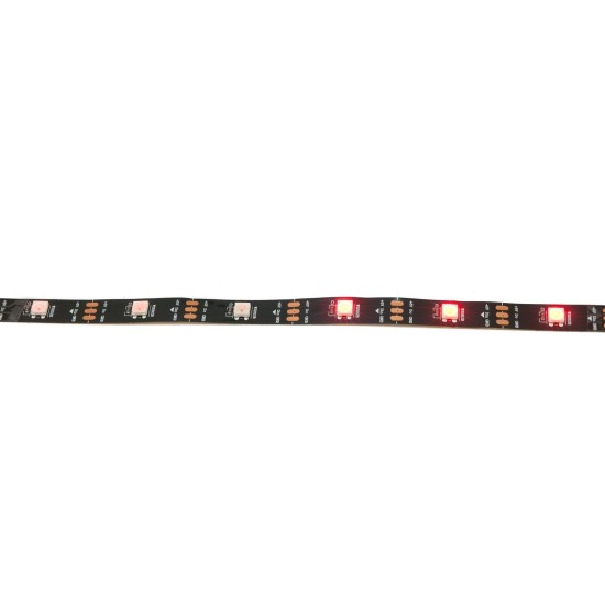 EUROLITE LED Pixel Strip 5m RGB 5V - Effetti Luce DMX per Palco e Installazioni