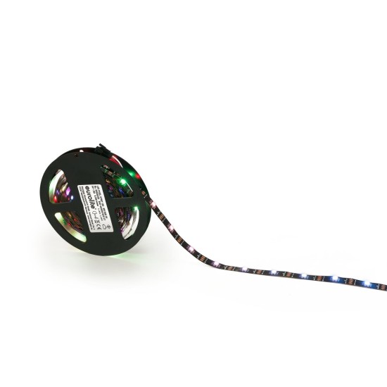 EUROLITE LED Pixel Strip 5m RGB 5V - Effetti Luce DMX per Palco e Installazioni