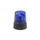 Mini Luce di Polizia LED Blu EUROLITE - USB/Batteria, Proiettore a 360°