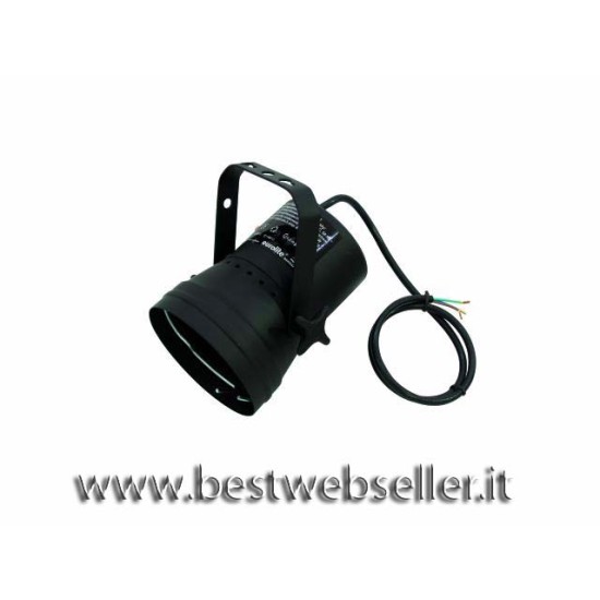 EUROLITE T-36 pinspot PAR-36, colore nero EUROLITE T-36 pinspot PAR-36, colore nero