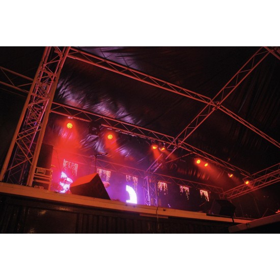 EUROLITE T-36 Pinspot Nero - Proiettore per Effetti Luce Professionali