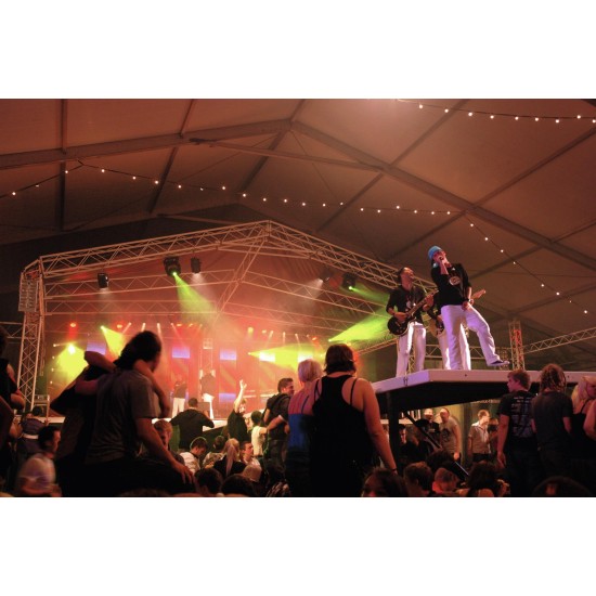 EUROLITE T-36 Pinspot Nero - Proiettore per Effetti Luce Professionali