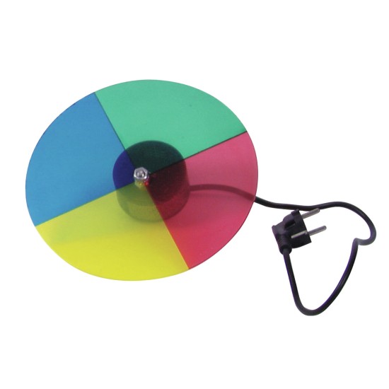 Ruota Colorata con Motore per Pinspot T-36 - Accessorio Ideale per Illuminazione