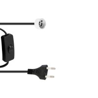 EUROLITE Portalampada GU10 con Cavo e Interruttore - Illuminazione Professionale