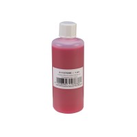 EUROLITE Inchiostro UV Rosso Trasparente per Timbri 100 ml | Fluido per Punzonatura Professionale