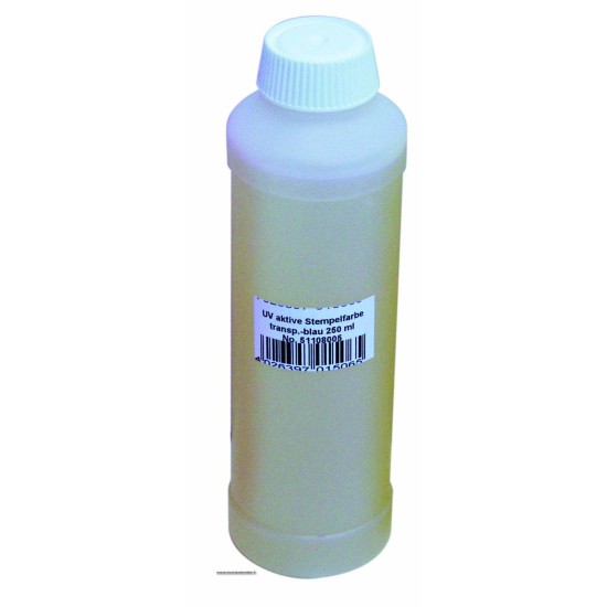 Inchiostro Reagente Agli UV, transp. blau, 250ml Inchiostro Reagente Agli UV, transp. blau, 250ml