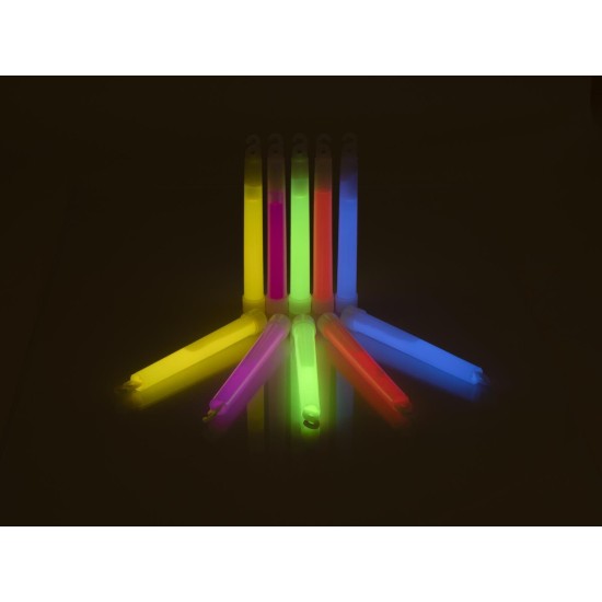 EUROPALMS Bastoncini Luminosi Arancioni 15cm - Set da 12 pezzi per Effetto Luce Creativo