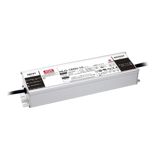 Alimentatore LED MEANWELL 156W, 12V, IP67, Ideale per Illuminazione Professionale