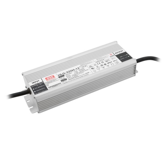 Alimentatore LED MEANWELL 264W 12V IP67 - Perfetto per Illuminazione Esterna