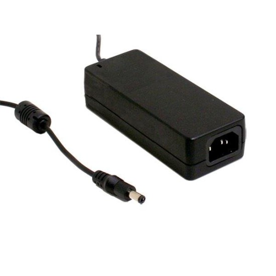 MEANWELL Alimentatore da Tavolo 30W 5V DC GST60A05-P1J - Alta Efficienza Energetica e Ingresso Universale