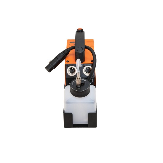 HAZEBASE PICCOLA: Macchina per Nebbia Ricaricabile DMX per Illuminazione Scenografica