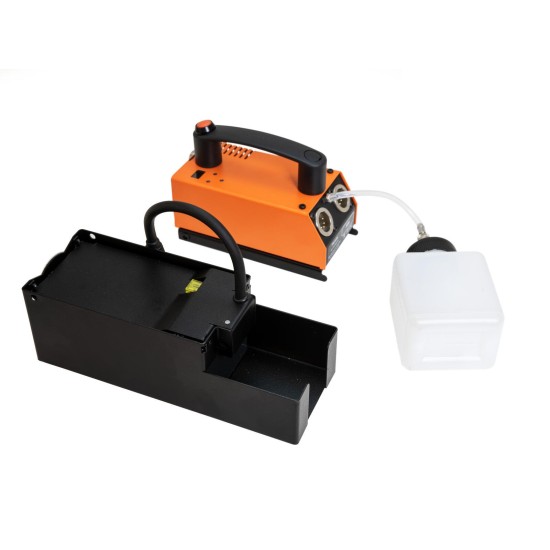 HAZEBASE PICCOLA: Macchina per Nebbia Ricaricabile DMX per Illuminazione Scenografica