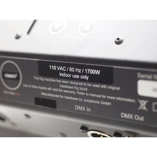 Macchina del fumo professionale HAZEBASE classic v2 Smoke Machine
