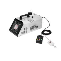 EUROLITE NH-30 MK2 Macchina del Fumo DMX 720W con Timer, Radiocomando e Serbatoio LED