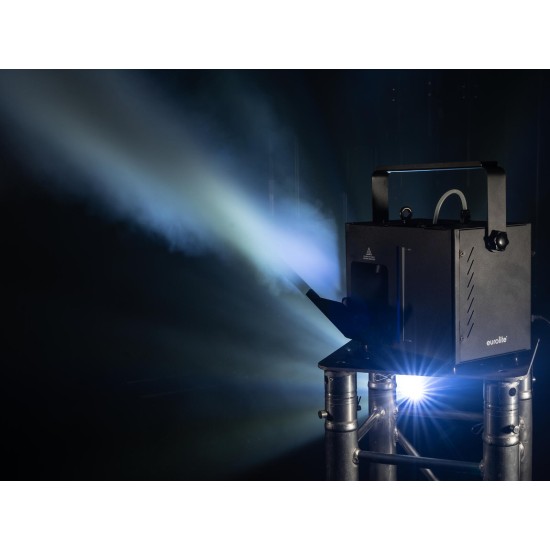 EUROLITE NH-50 Fazer DMX compatto 500W - Nebbia fine, angolo regolabile, serbatoio estraibile, controllo wireless opzionale