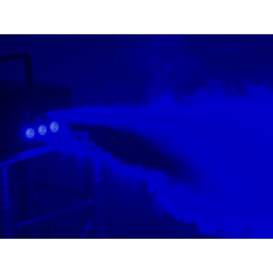 Macchina del fumo EUROLITE N-11 LED 400W con effetto luce blu - Compatta, scenografica e facile da usare