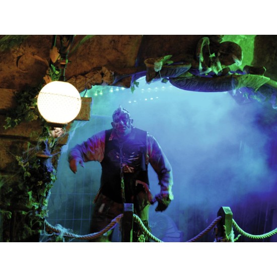 Macchina del fumo EUROLITE N-19 700W nera con telecomando | Effetto nebbia potente per eventi e DJ