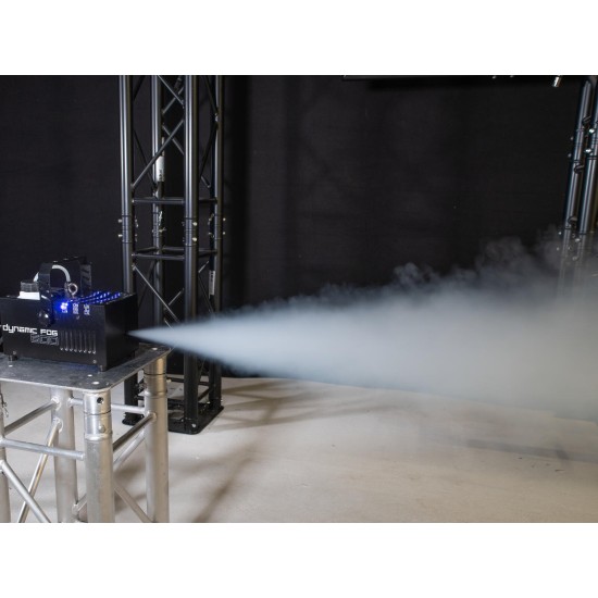 EUROLITE Dynamic Fog 1200: Macchina per Nebbia Professionale DMX per Eventi