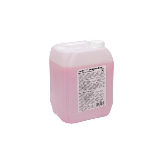 EUROLITE Liquido UV per Bolle di Sapone 5L Rosso - Effetto Luce per Eventi