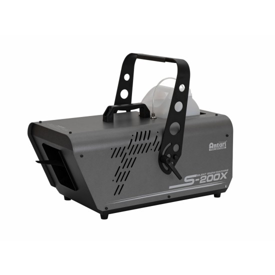 Macchina per neve silenziosa ANTARI S-200X 800W - DMX, serbatoio da 5L, emissione potenziata per eventi e teatro