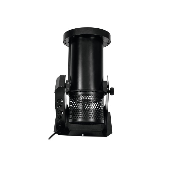 Cannone Macchina lancia Coriandoli DMX Eurolite LED Confetti Storm con Illuminazione RGBA e Radiocomando