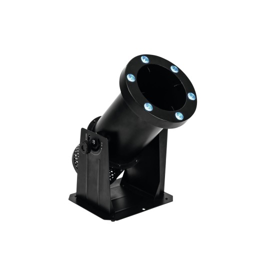 Cannone Macchina lancia Coriandoli DMX Eurolite LED Confetti Storm con Illuminazione RGBA e Radiocomando
