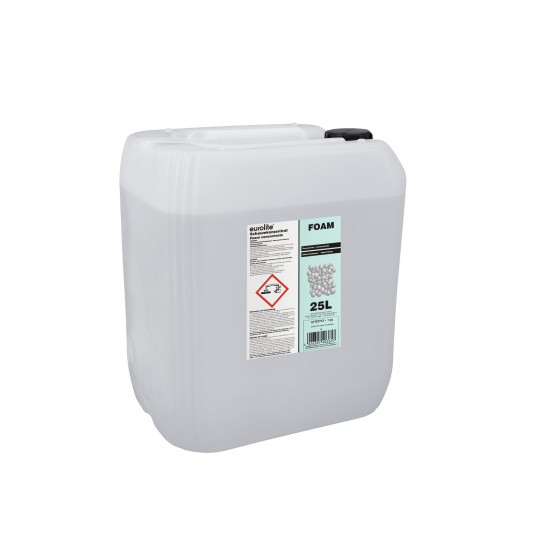 EUROLITE Concentrato di Schiuma Professionale 25L per Macchine Schiumogene