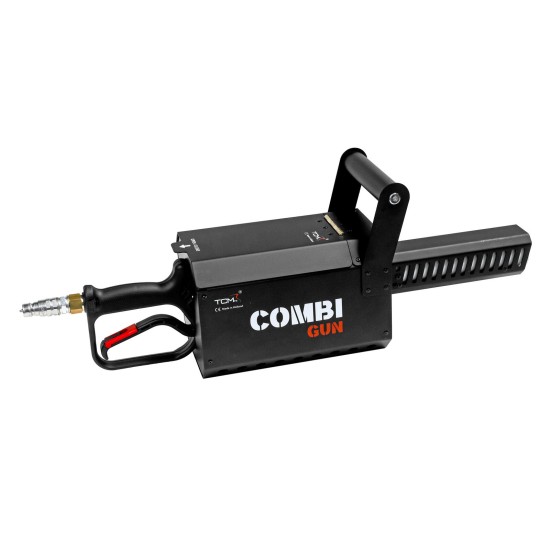 TCM FX Combi Gun: Pistola CO2 per Effetti di Fumo e Coriandoli per DJ e Eventi Live