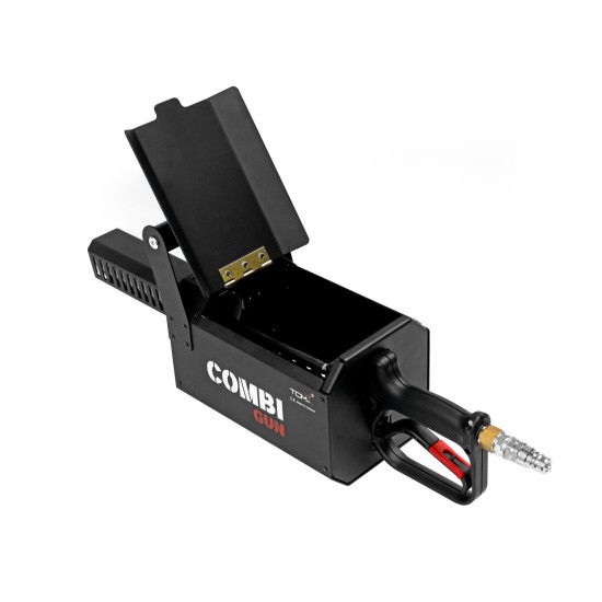 TCM FX Combi Gun: Pistola CO2 per Effetti di Fumo e Coriandoli per DJ e Eventi Live