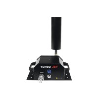 TCM FX Turbo Jet: Proiettore di Nebbia con Angolo Regolabile e Effetto Luce DMX