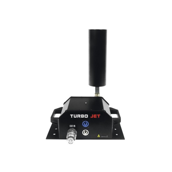 TCM FX Turbo Jet: Proiettore di Nebbia con Angolo Regolabile e Effetto Luce DMX