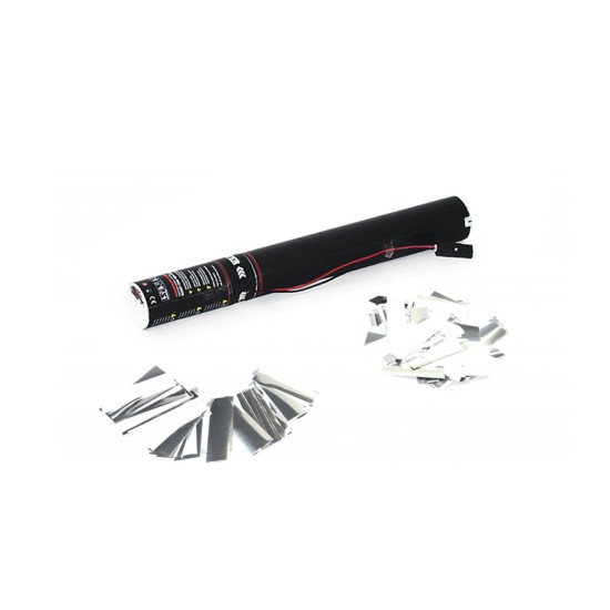 Cannone Elettrico TCM FX per Coriandoli 50 cm Bianco/Argento - Effetto per Eventi